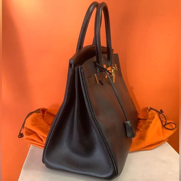 Black Birkin 35 - Picture 11 of 14